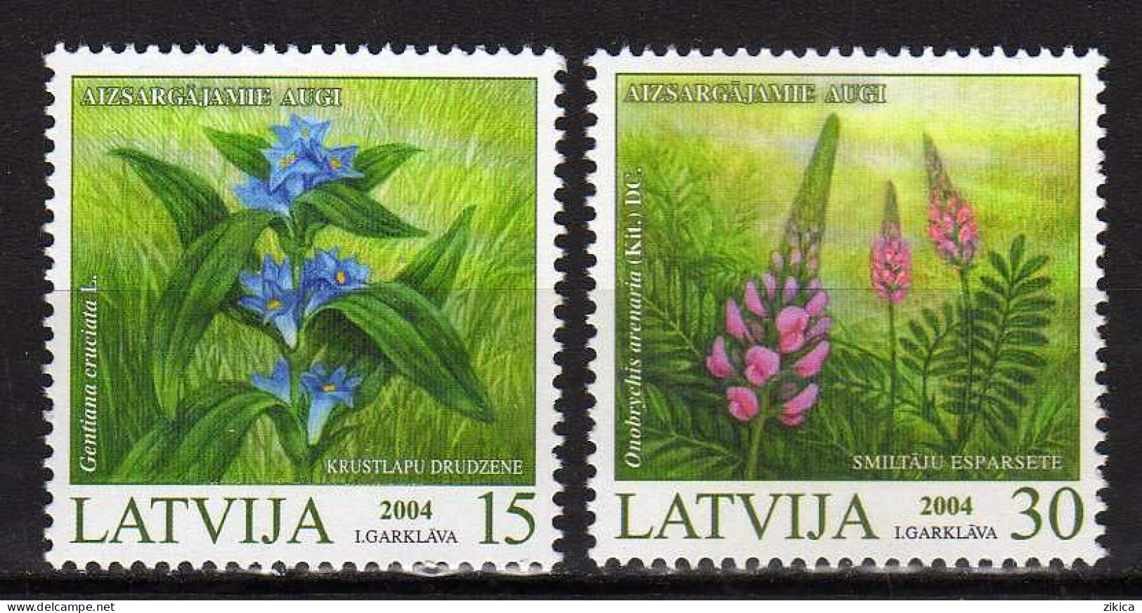 Latvia - 2004 Protected Plants Of Latvia. MNH** - Lettland