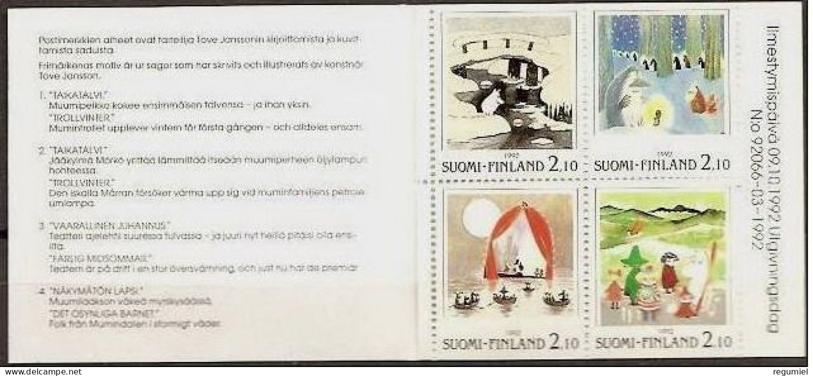 Finlandia Carnet 1156 ** MNH. 1993 - Postzegelboekjes