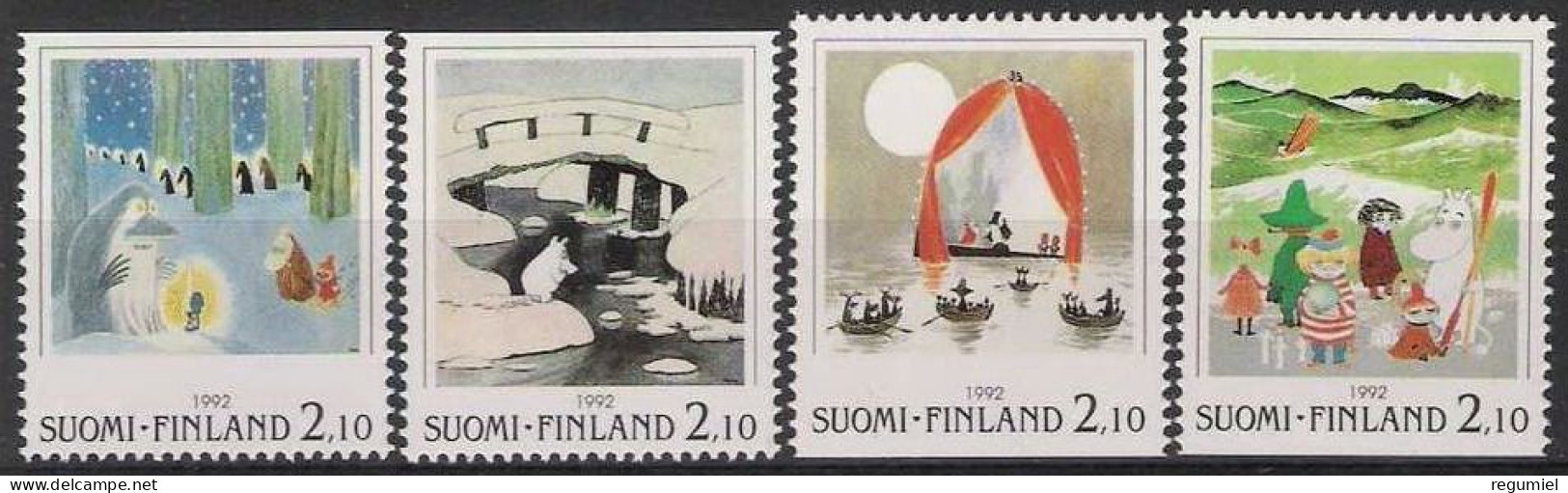 Finlandia 1156/1159 ** MNH. 1993 - Nuovi