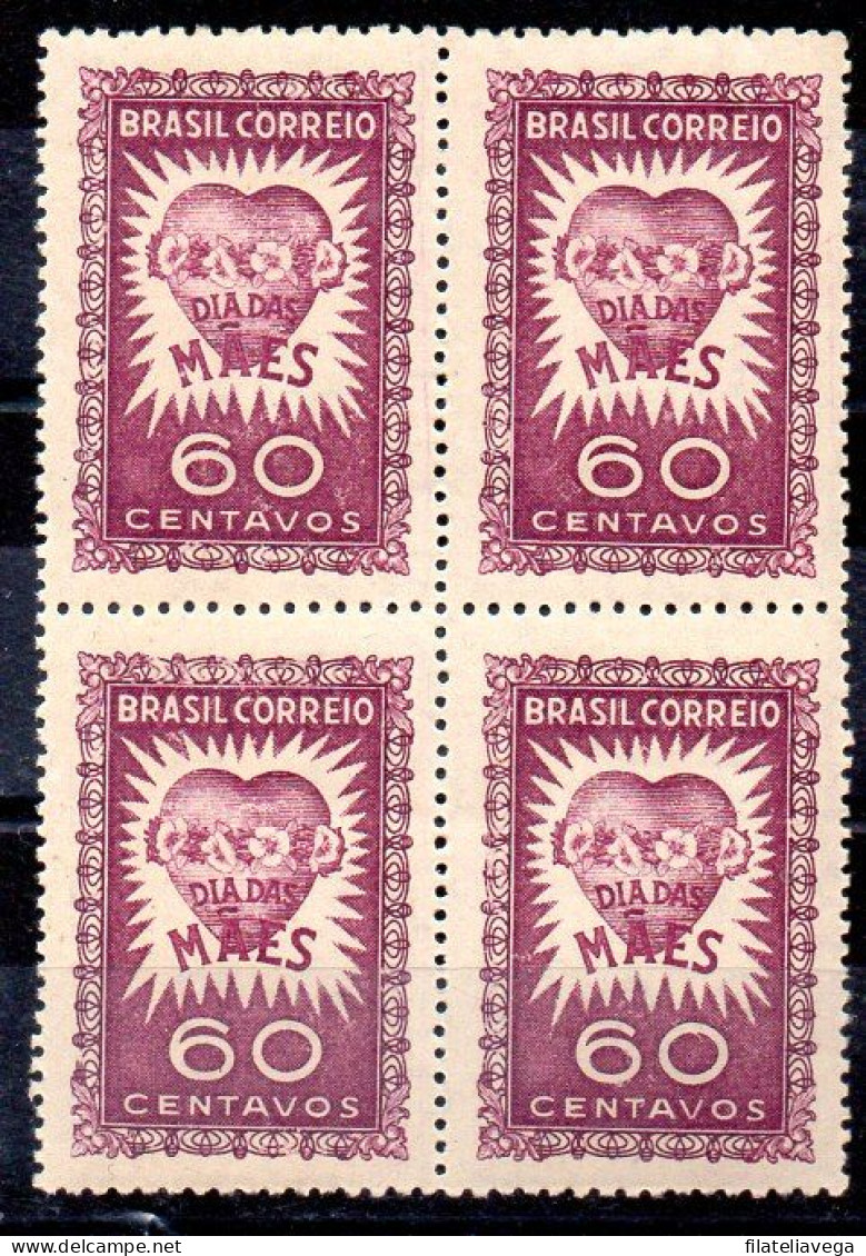 Brasil Bloque De Cuatro Nº Yvert 495 ** - Unused Stamps