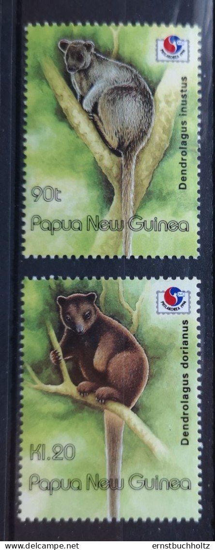 Papua Neuguinea 1994 Baumkänguru 2v Aus Mi B6** Kompl. - Ungebraucht