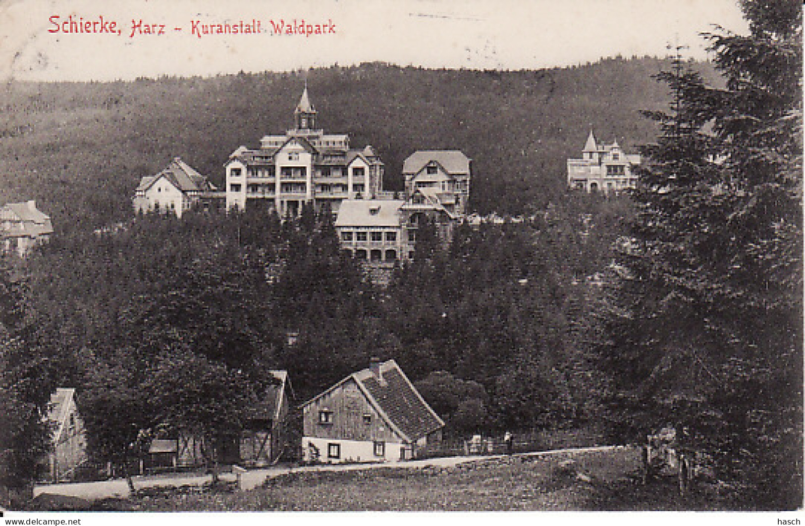 260255Schierke, Kuranstalt Waldpark - Schierke