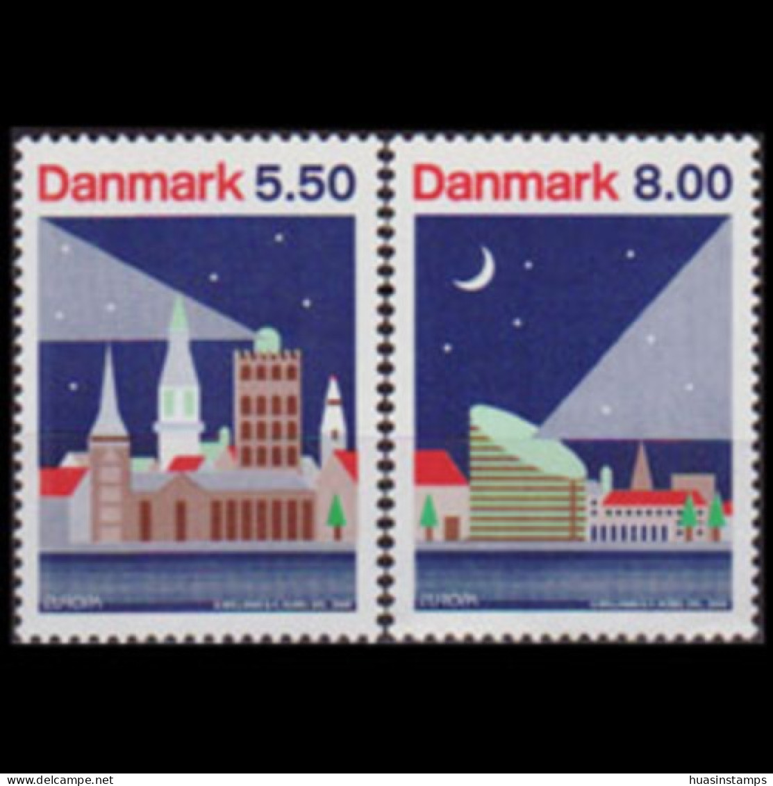 DENMARK 2009 - #1428-9 Europa-Planetarium Set Of 2 MNH - Nuevos