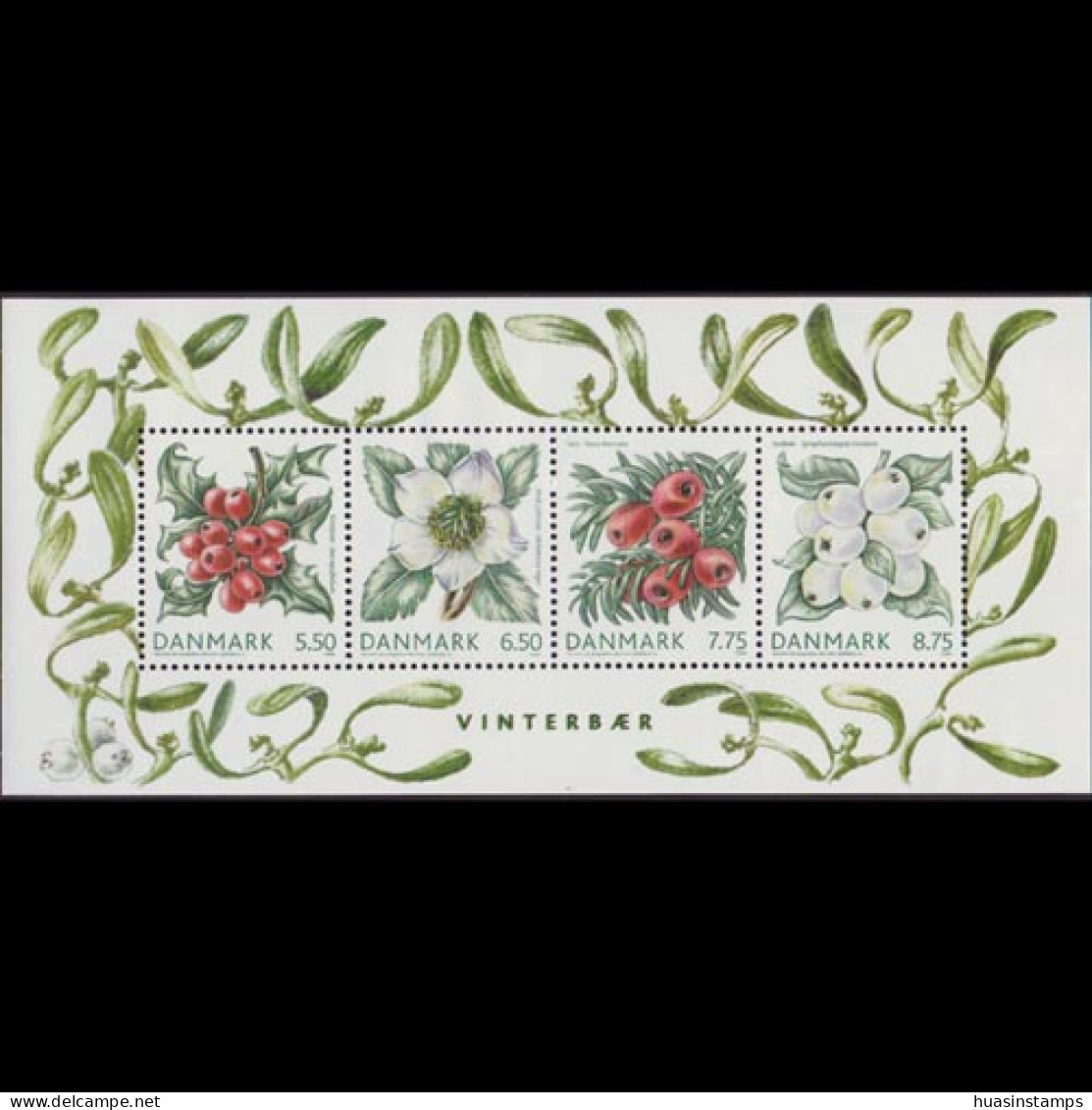 DENMARK 2008 - Scott# 1421a S/S Strawberries MNH - Neufs