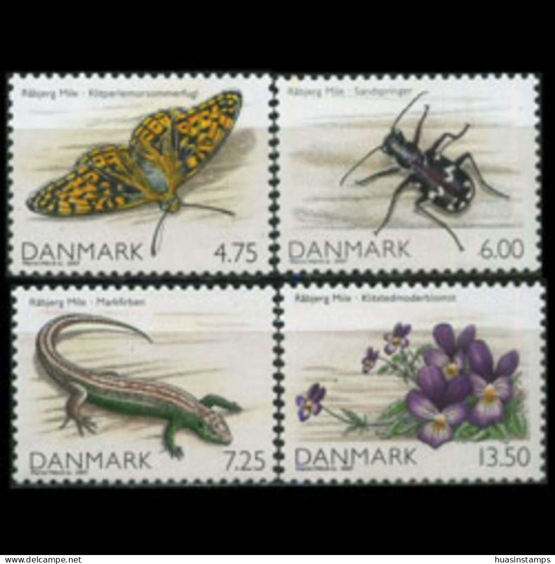 DENMARK 2007 - Scott# 1389-92 Rabjerg Nature Set Of 4 MNH - Neufs