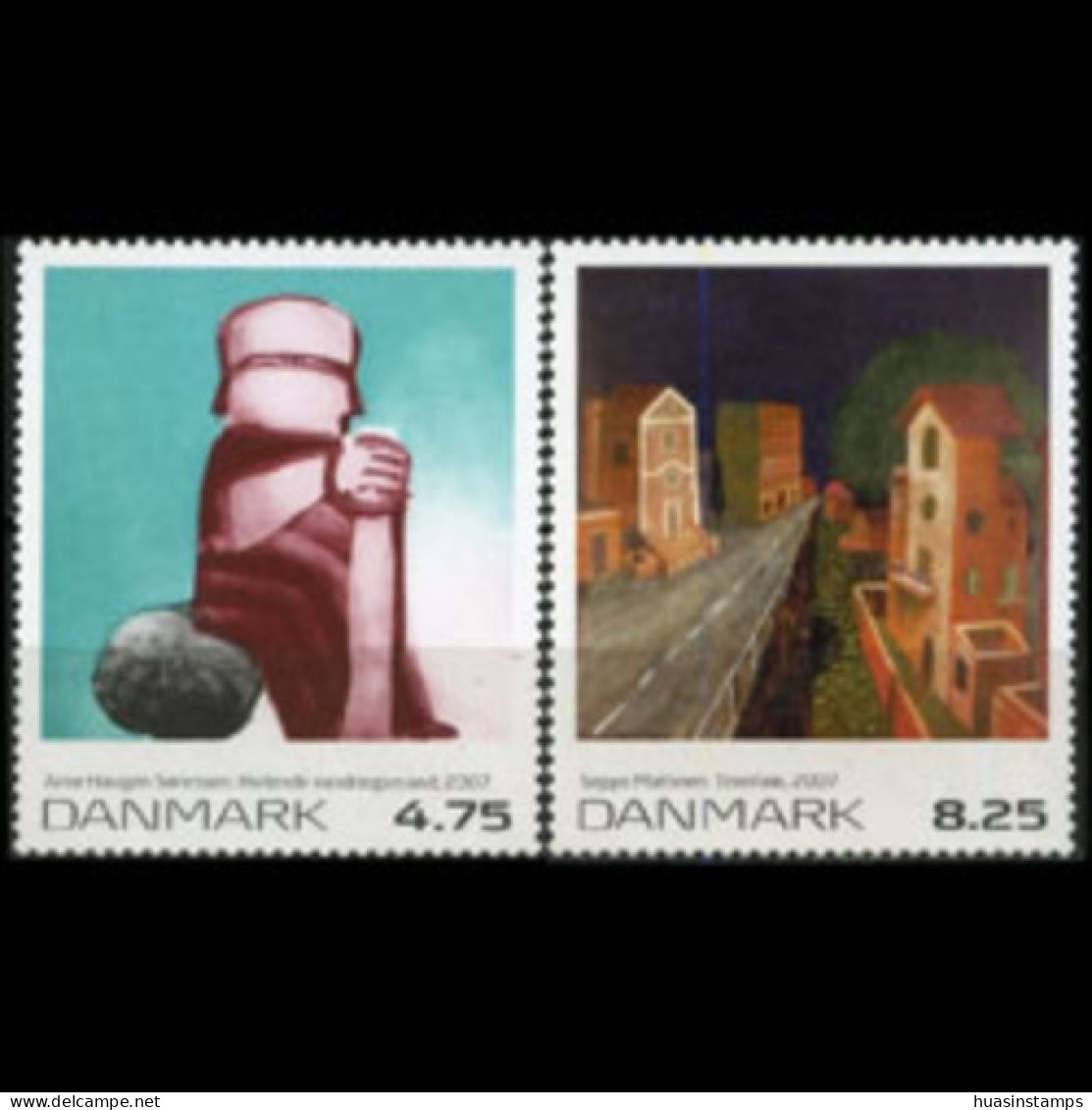 DENMARK 2007 - Scott# 1386-7 Modern Arts Set Of 2 MNH - Nuevos