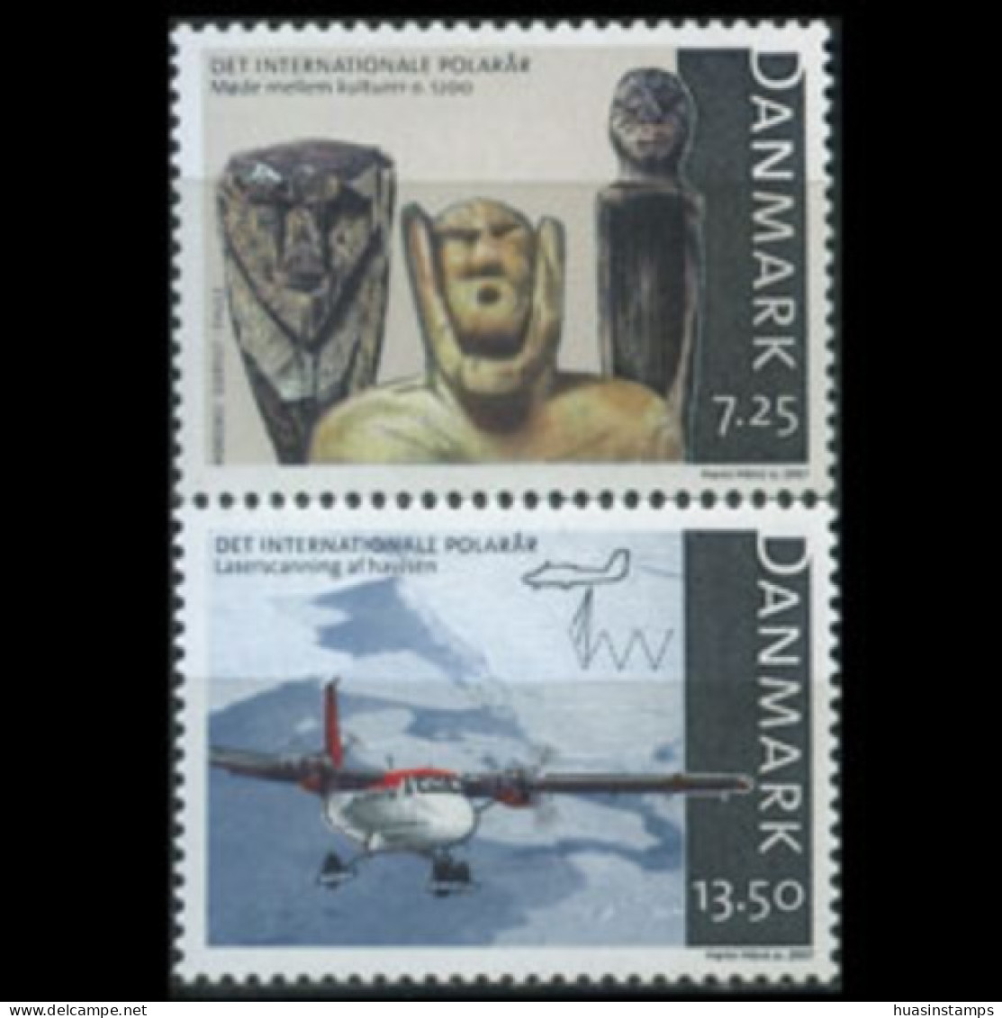 DENMARK 2005 - Scott# 1372-3 Intl.Polar Year Set Of 2 MNH - Nuevos