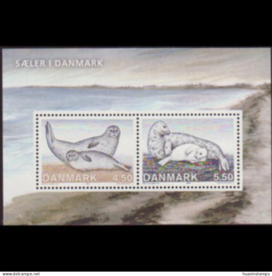 DENMARK 2005 - Scott# 1344a S/S Seals MNH - Nuevos