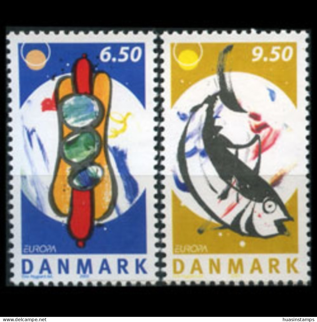 DENMARK 2005 - Scott# 1331-2 Europa-Foods Set Of 2 MNH - Neufs