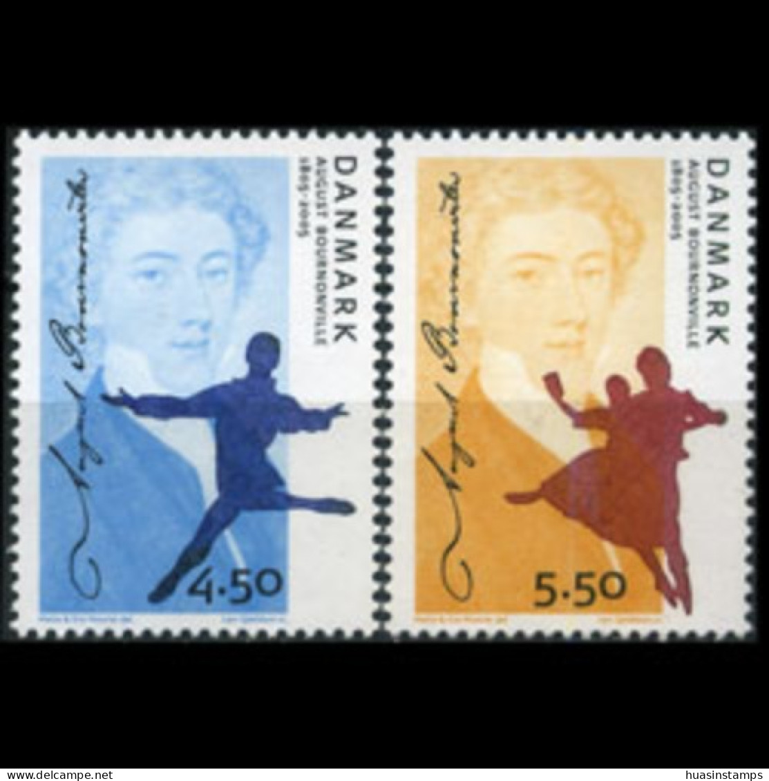 DENMARK 2005 - Scott# 1327-8 Ballet Master Set Of 2 MNH - Neufs