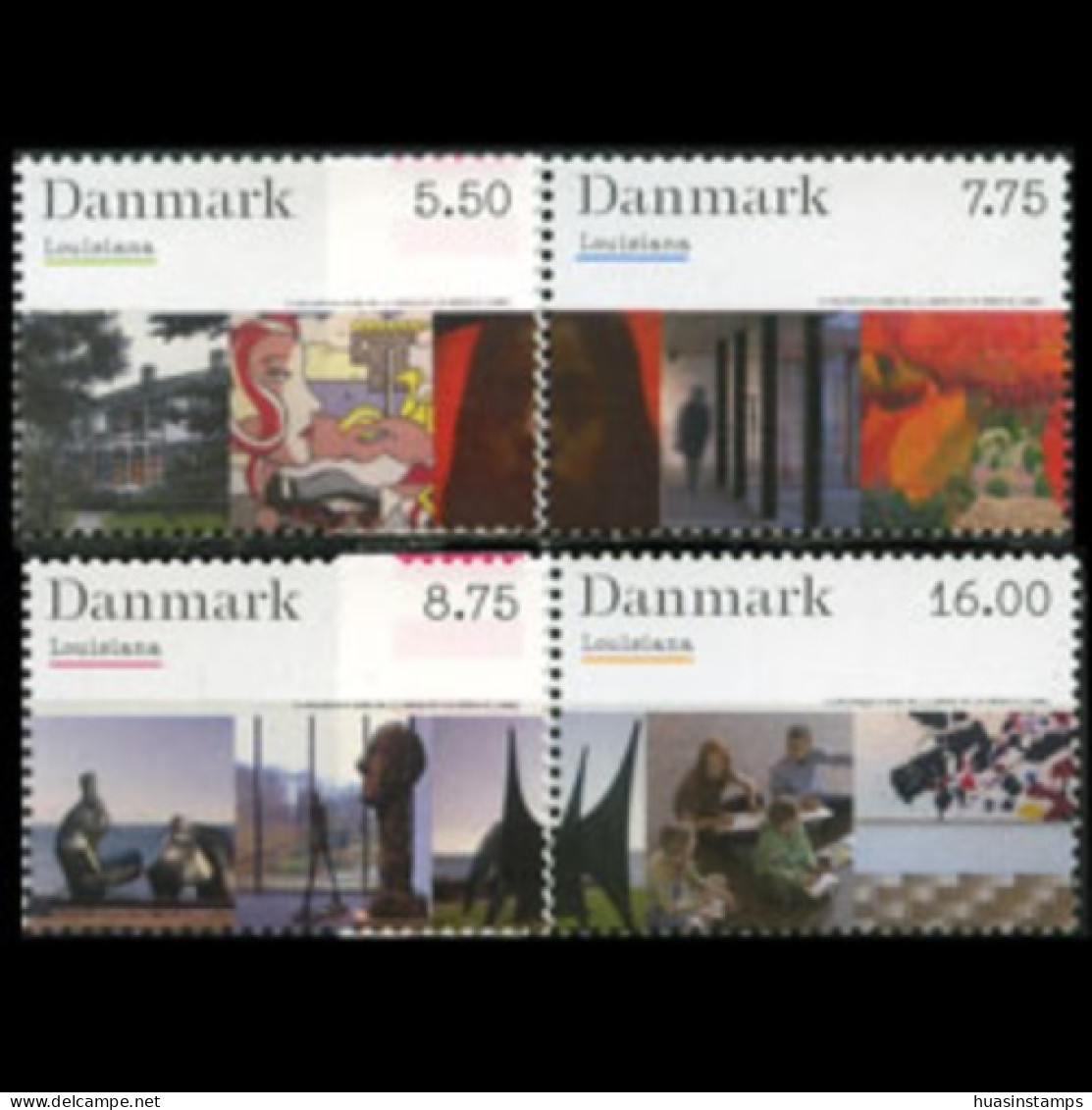 DENMARK 2008 - Scott# 1408-11 Art Museums Set Of 4 MNH - Neufs