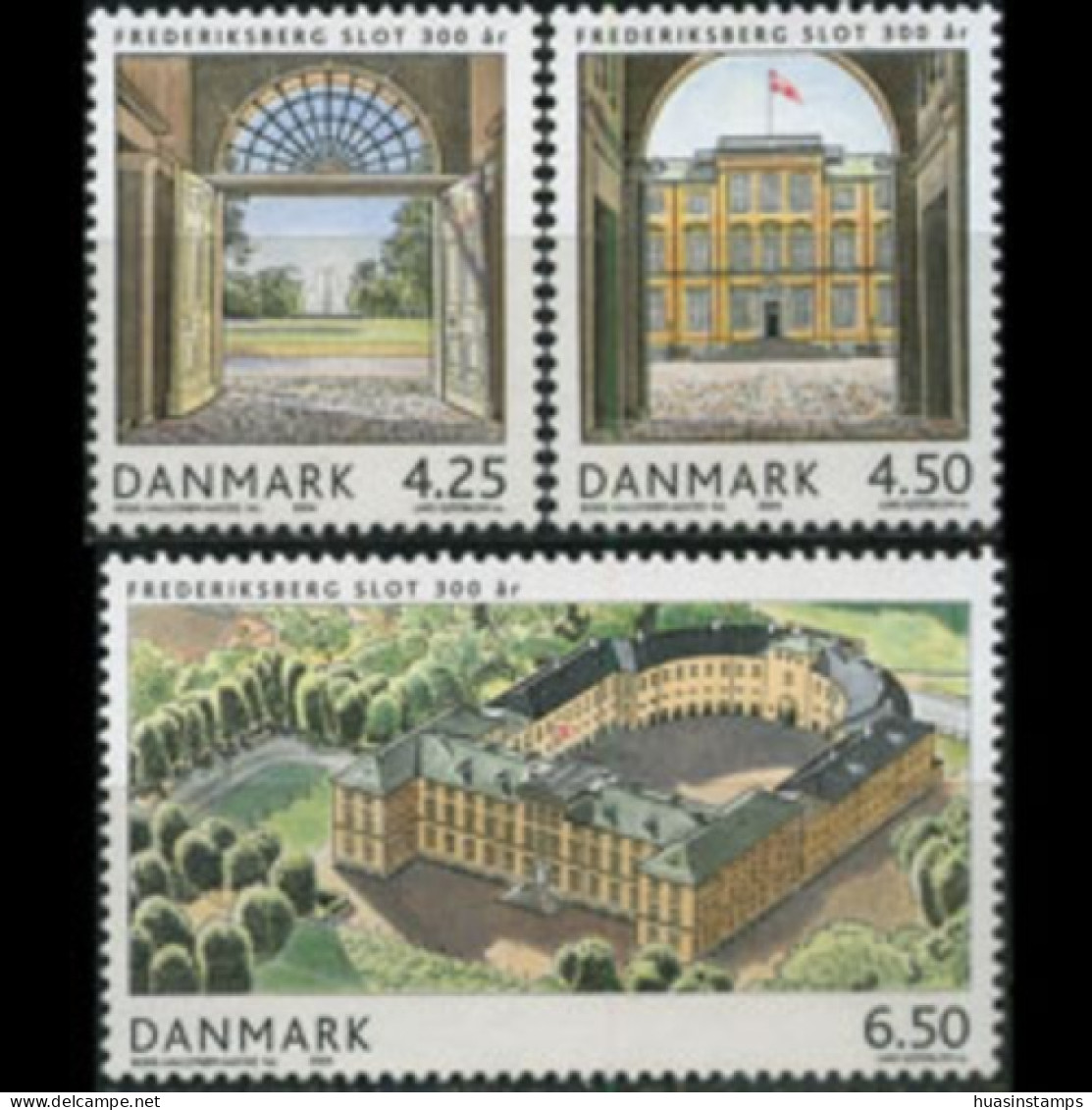 DENMARK 2004 - Scott# 1276-8 Fred.Palace Set Of 3 MNH - Unused Stamps