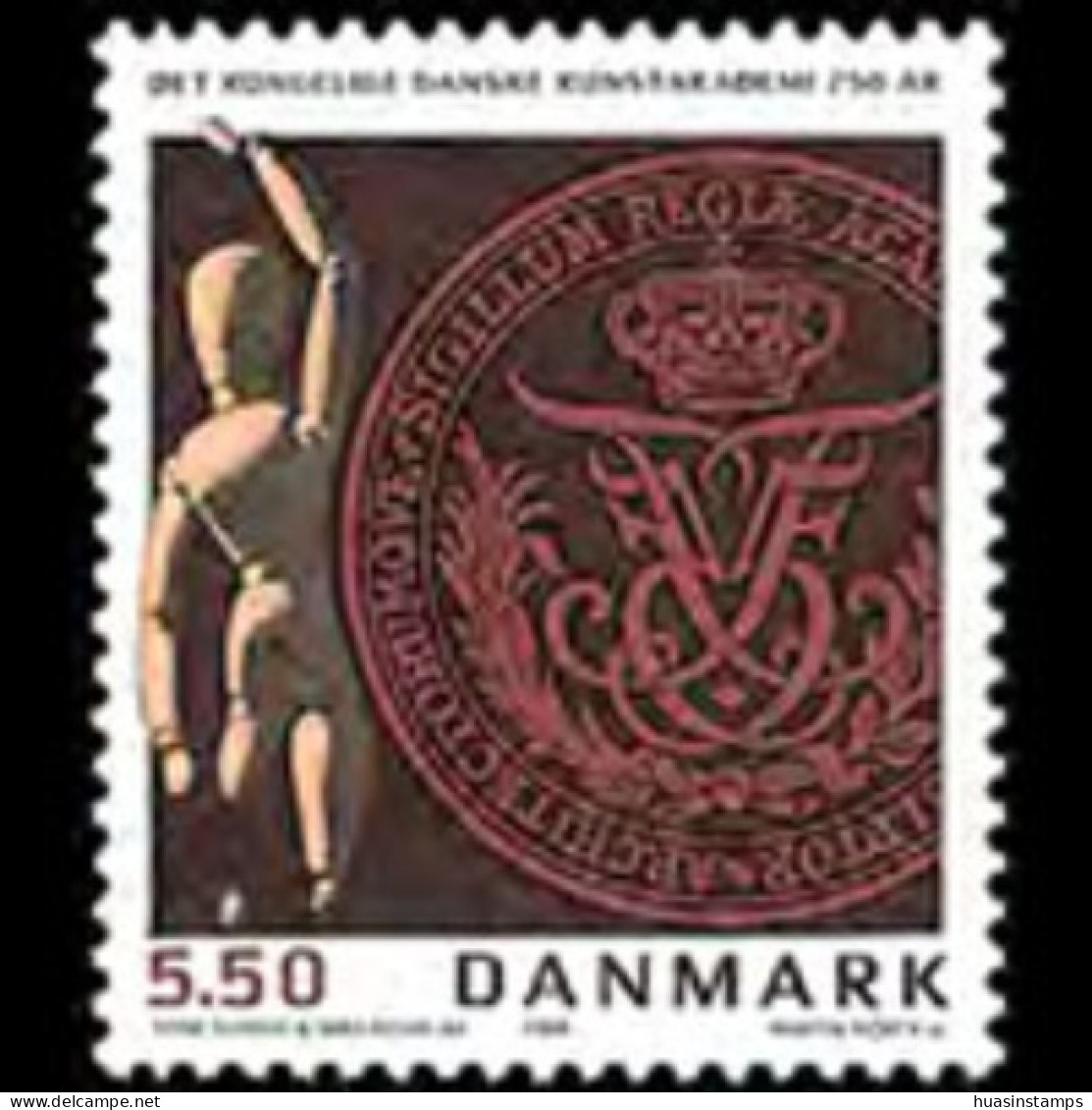 DENMARK 2004 - Scott# 1272 Art Academy Set Of 1 MNH - Unused Stamps