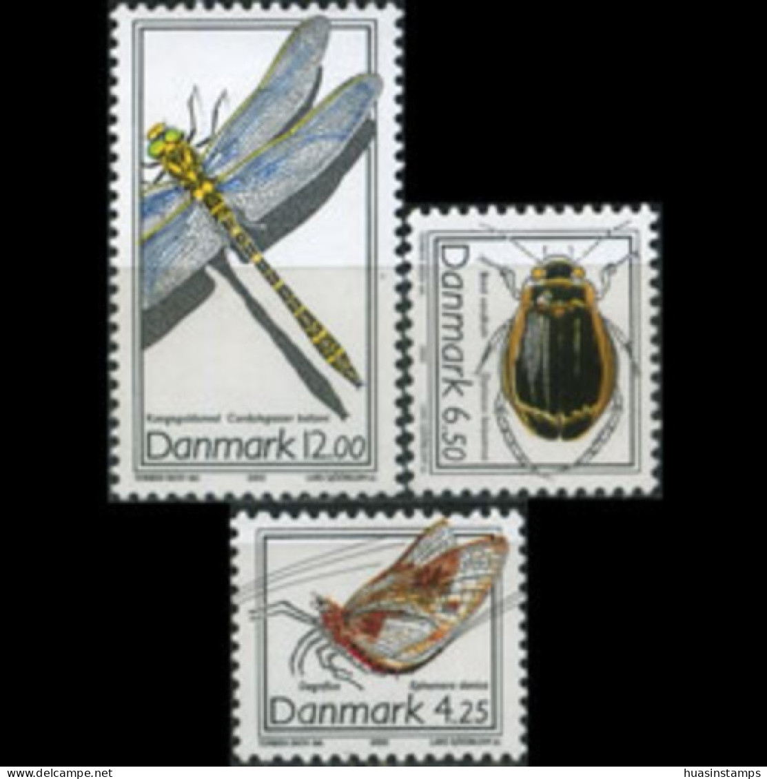 DENMARK 2003 - Scott# 1252-4 Insects Set Of 3 MNH - Ongebruikt