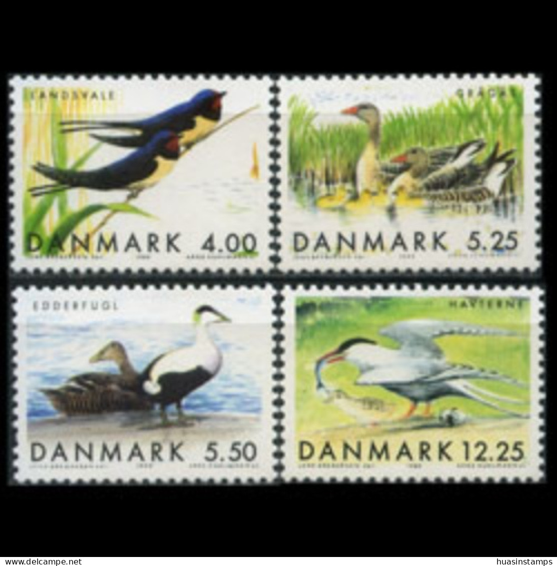 DENMARK 1999 - Scott# 1163-6 Migratory Birds Set Of 4 MNH - Nuevos