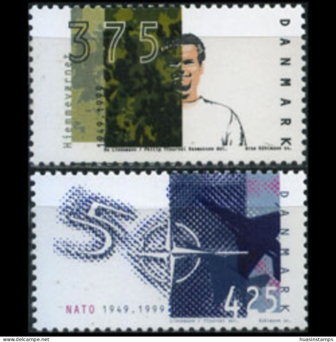 DENMARK 1999 - Scott# 1148-9 50th Anniv. Set Of 2 MNH - Neufs