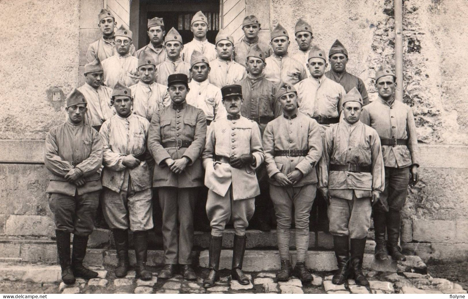 Camp De Châlons - Mourmelon - Carte Photo - Militaria - Soldats Militaires Du 6ème Régiment En 1931 - Camp De Châlons - Mourmelon