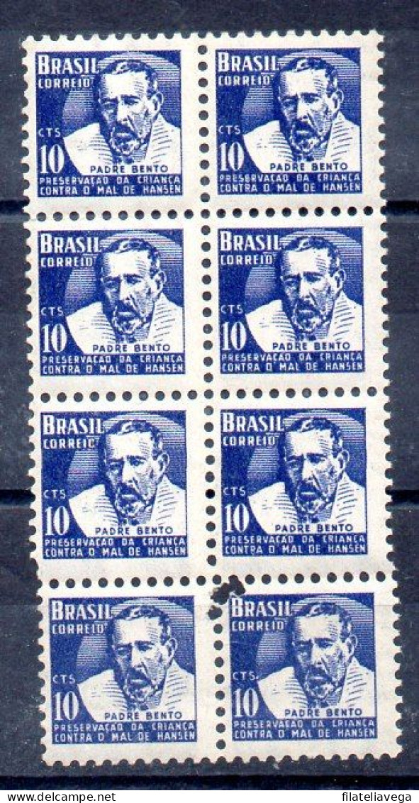 Brasil 8 Series Nº Yvert 597 ** - Unused Stamps