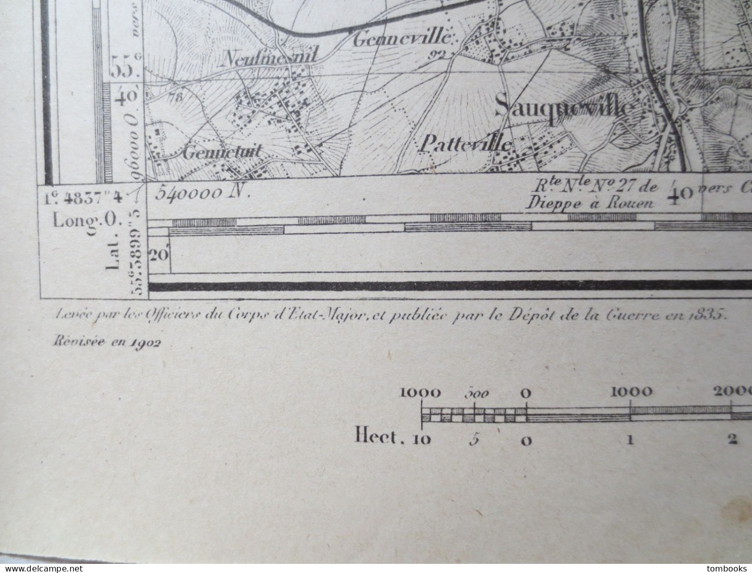 80 - Abbeville - Ensemble De 4 Cartes Maritimes Et Terrestres - 1889 Levé 1902 - B.E  - - Zeekaarten