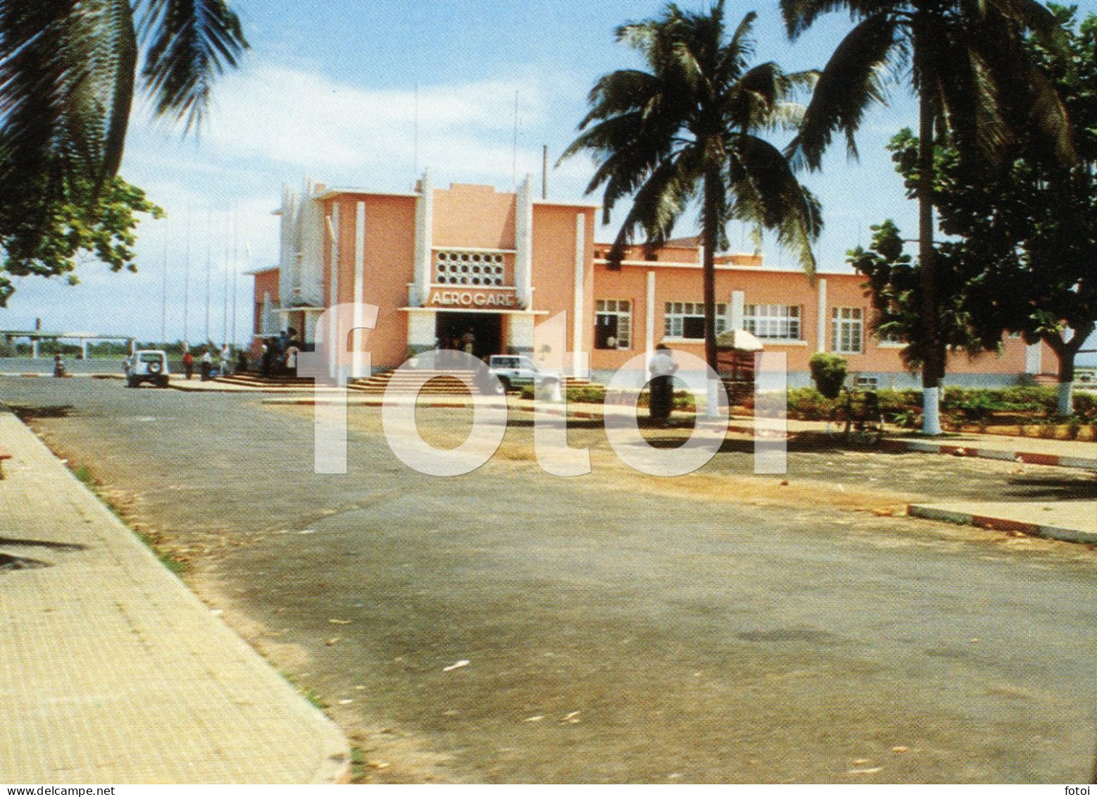 PHOTO POSTCARD AIRPORT AEROPORTO AEROGARE SAO TOMÉ  AFRICA AFRIQUE CARTE POSTALE - Santo Tomé Y Príncipe