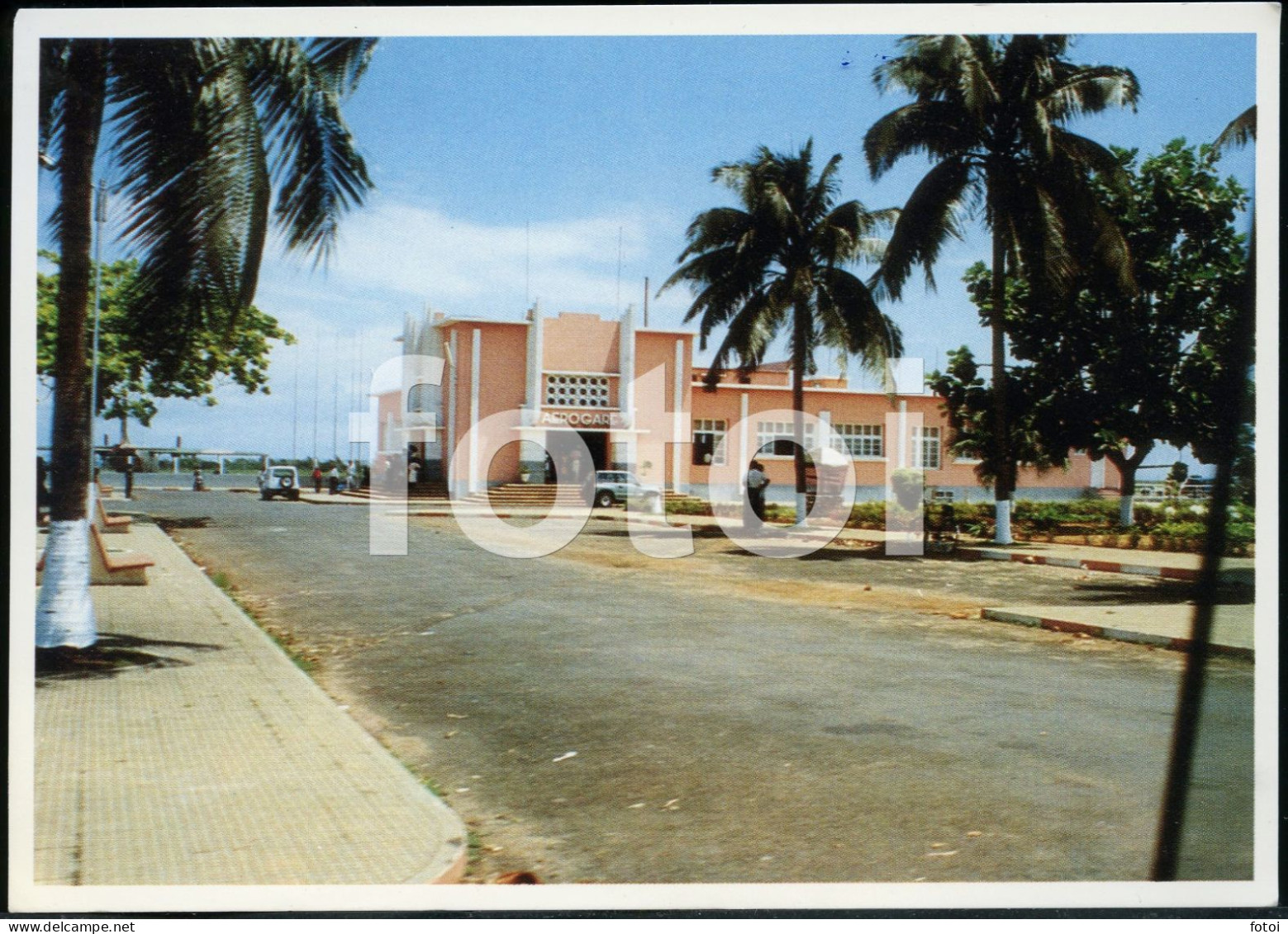 PHOTO POSTCARD AIRPORT AEROPORTO AEROGARE SAO TOMÉ  AFRICA AFRIQUE CARTE POSTALE - Sao Tome And Principe