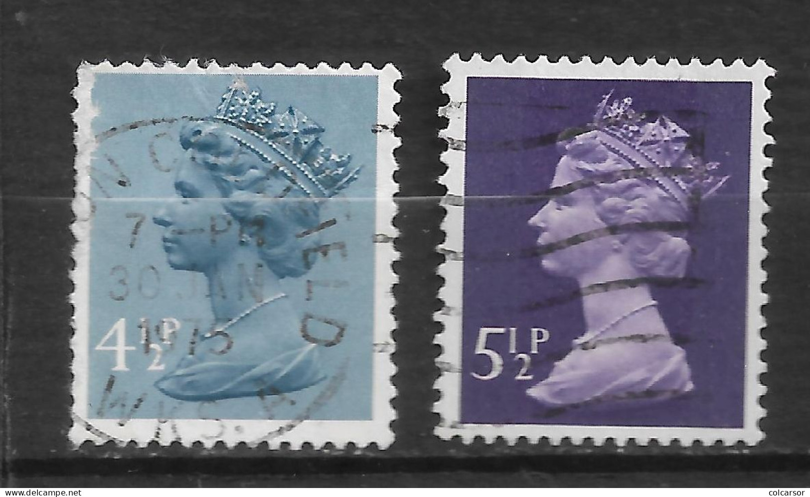 GRANDE  BRETAGNE " N°   697/98  " ELISABETH " - Used Stamps