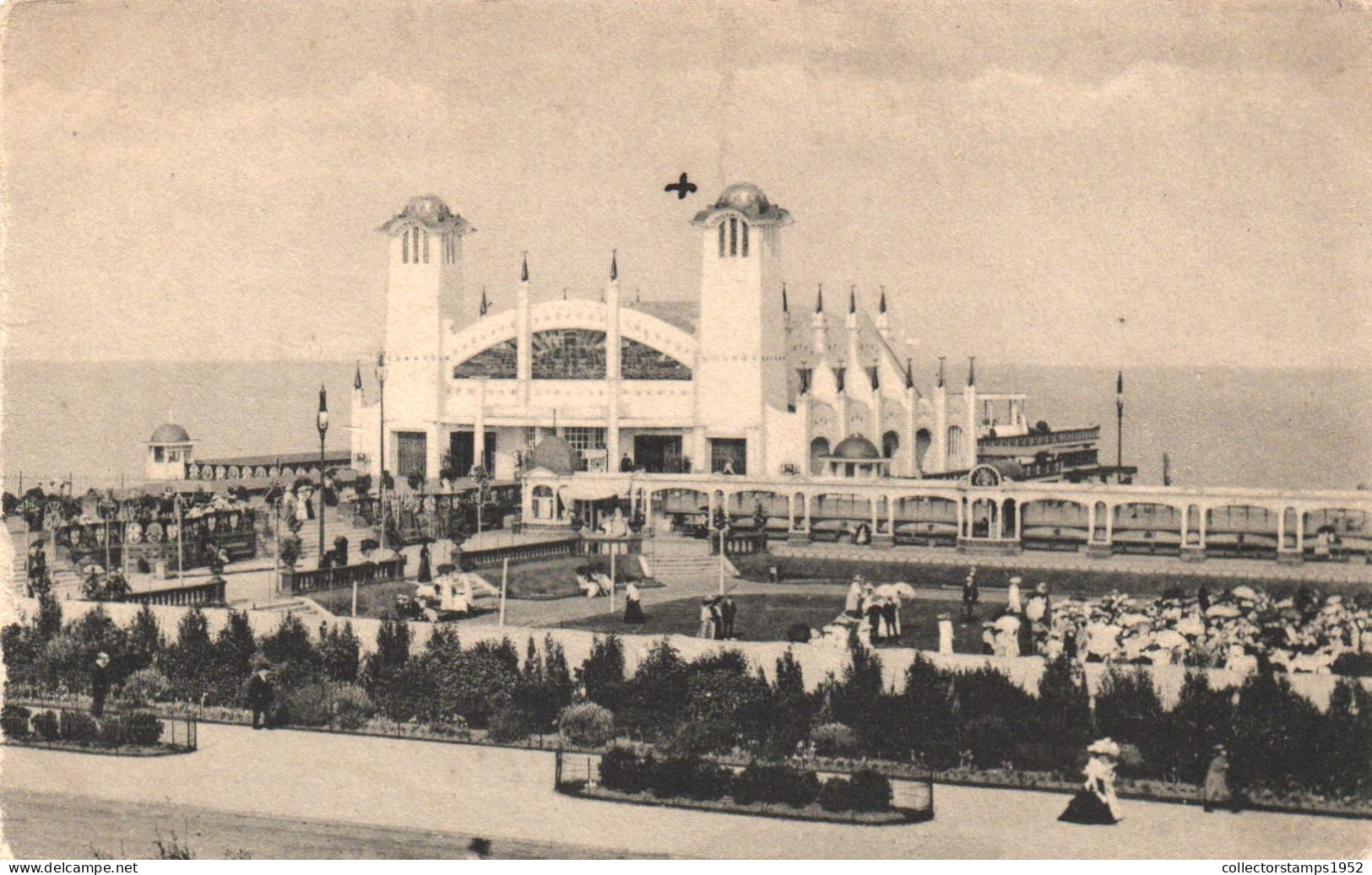 GREAT YARMOUTH, NORFOLK, WELLINGTON PIER, ARCHITECTURE, ENGLAND, UNITED KINGDOM, POSTCARD - Great Yarmouth