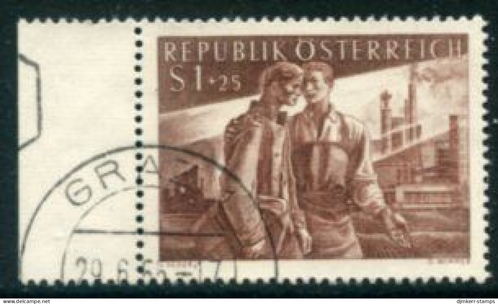 AUSTRIA 1955 Returning Prisoners And Displaced Persons Used.  Michel 1019 - Used Stamps