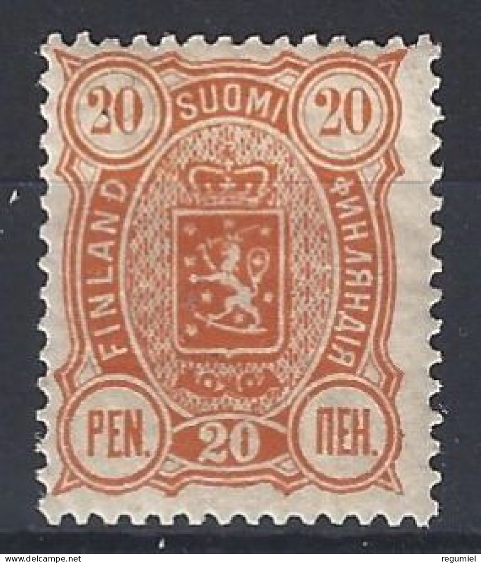 Finlandia 0031 * Charnela. 1889 - Unused Stamps