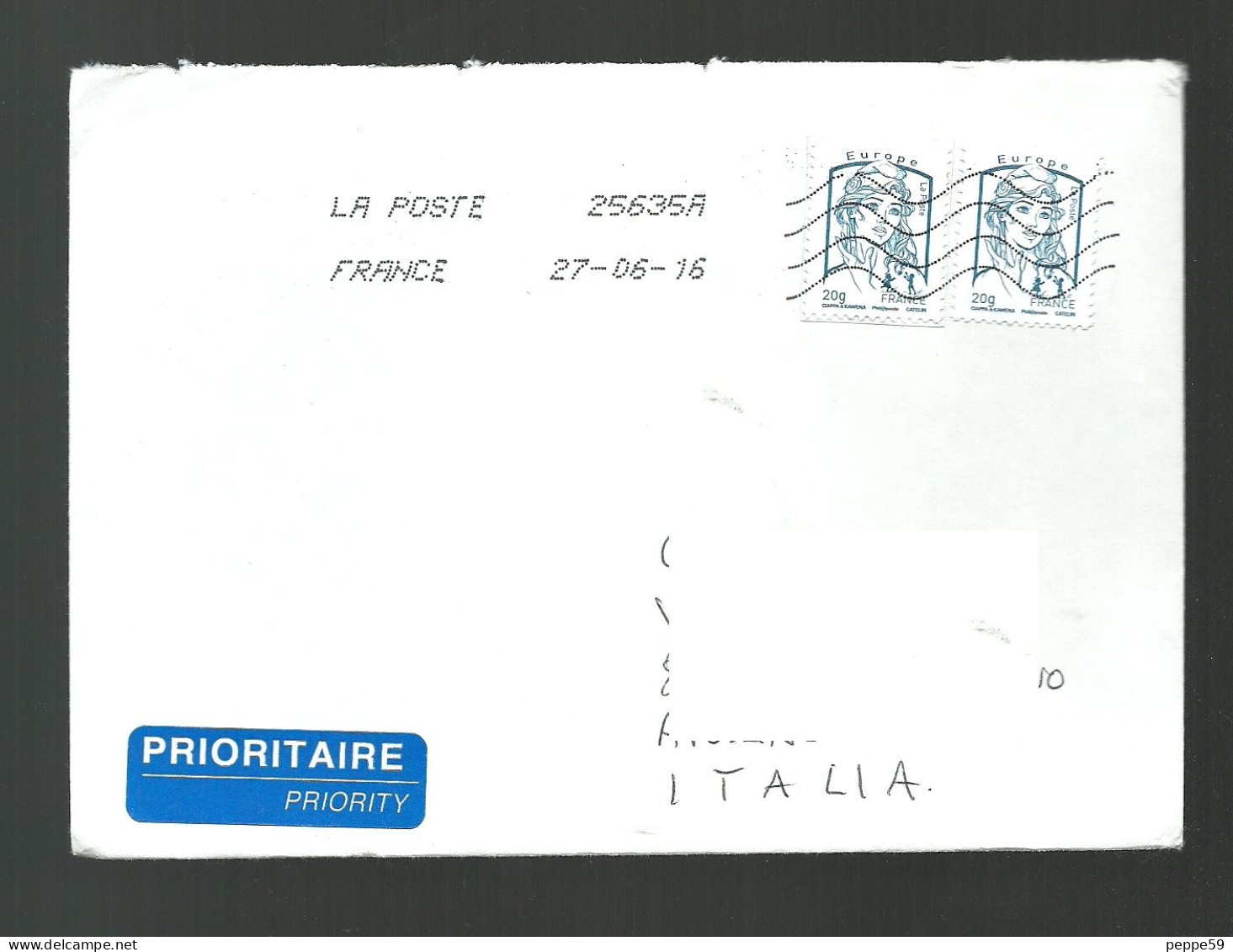 Marcofilia Francia - Busta Affrancata N. 56  - Francobolli, Stamps, Timbres, Sellos,  Briefmarken - Otros & Sin Clasificación