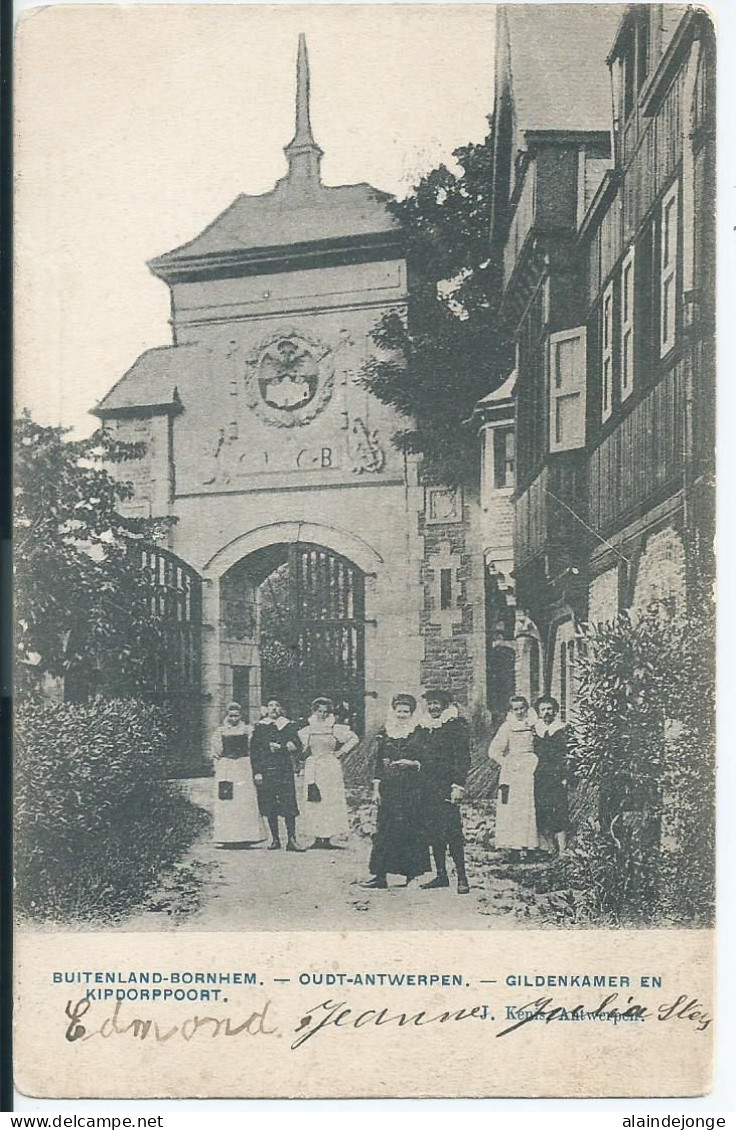 Bornem - Bornhem - Gildenkamer En Kipdorppoort - 1903 - Bornem