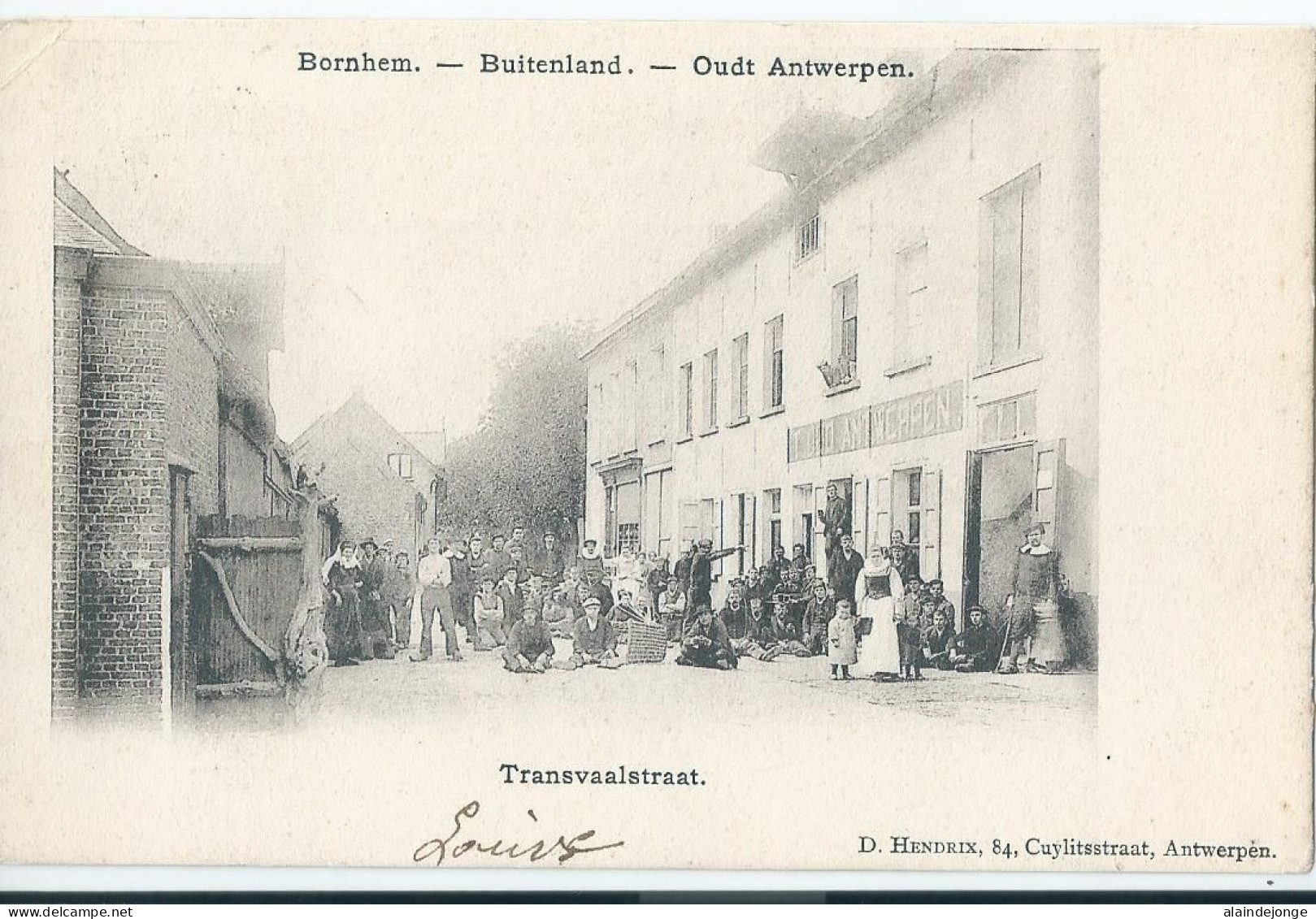 Bornem - Bornhem - Buitenland Bornhem - Transvaalstraat - 1903 - Bornem