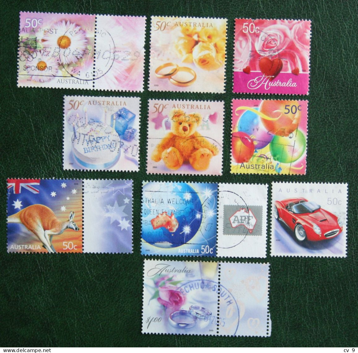 READ  Greeting Stamps Flower Fleur 2003 Mi 2190-2199 Used Gebruikt Oblitere Australia Australien Australie - Gebraucht