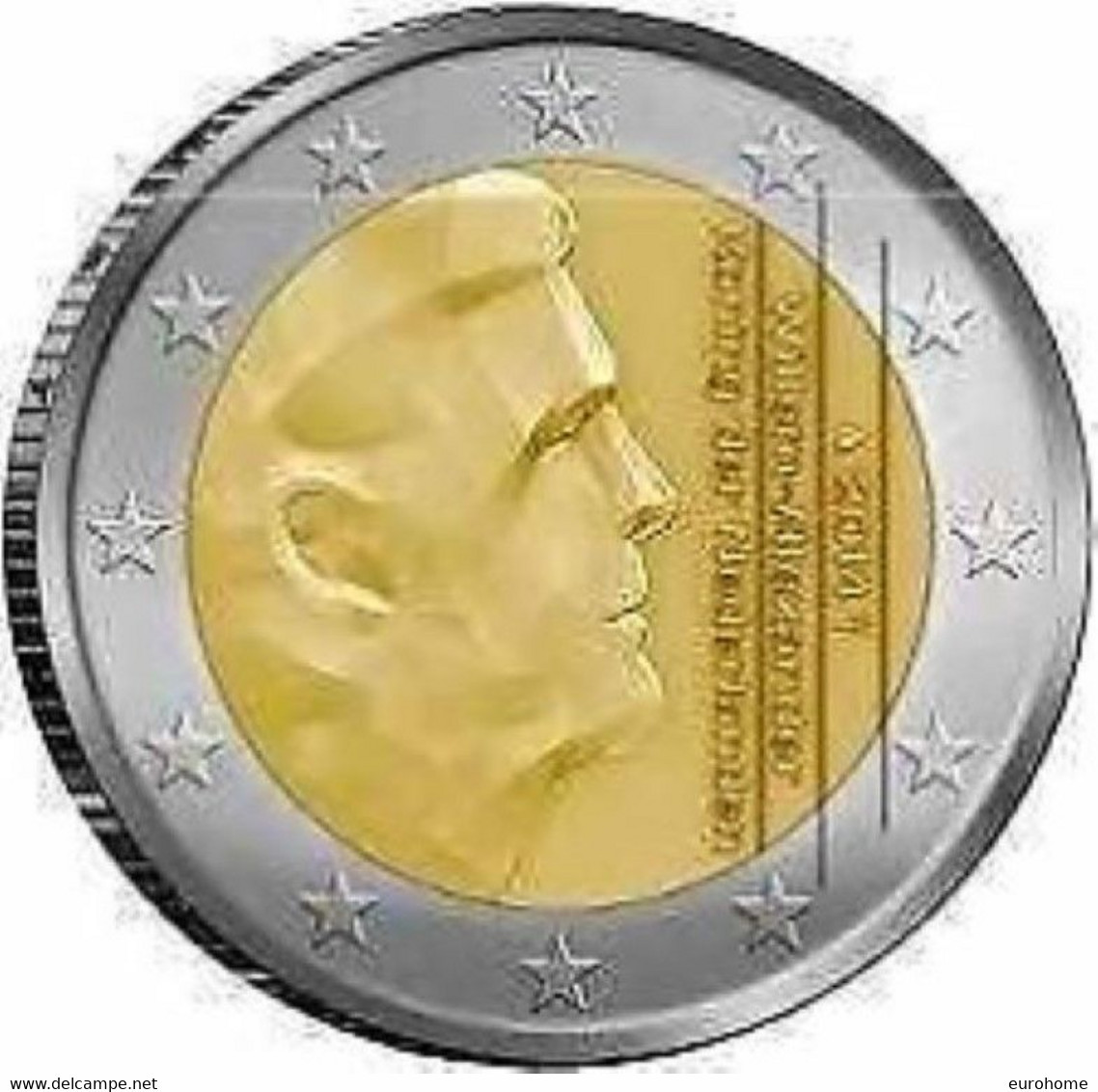 Nederland  2024   2 Euro  Deze Munt Komt Uit De BU-coffret En Is Zeer Zeldzaam-extréme Rare  !! - Pays-Bas