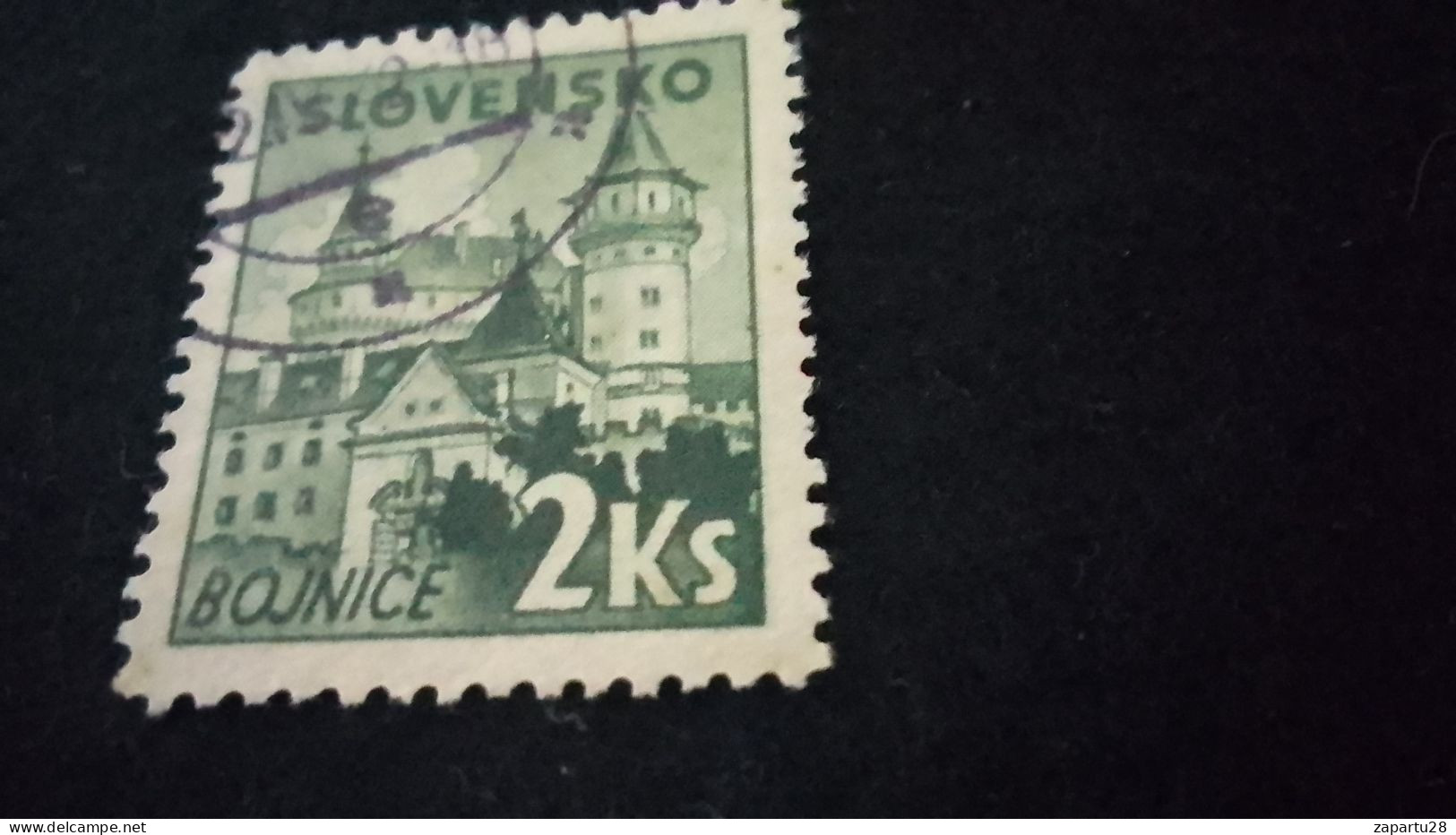 SLOVAKYA-    1939-45 --     2 KS            DAMGALI - Used Stamps