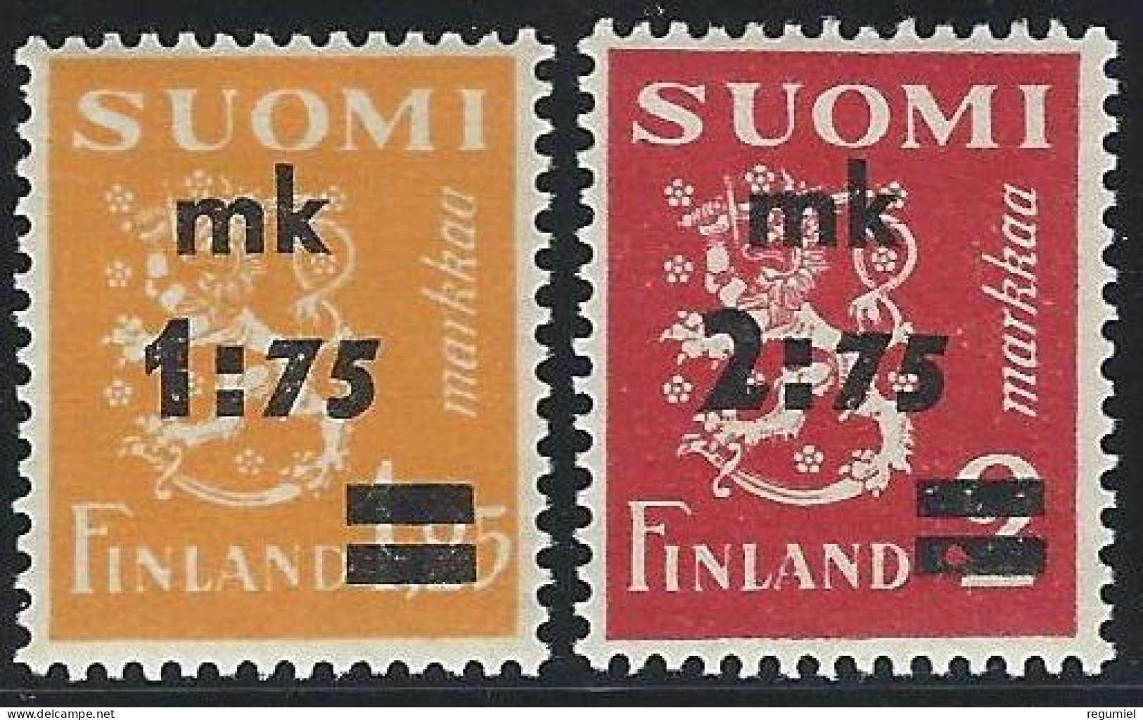 Finlandia 0220/221 ** MNH. 1940 - Unused Stamps