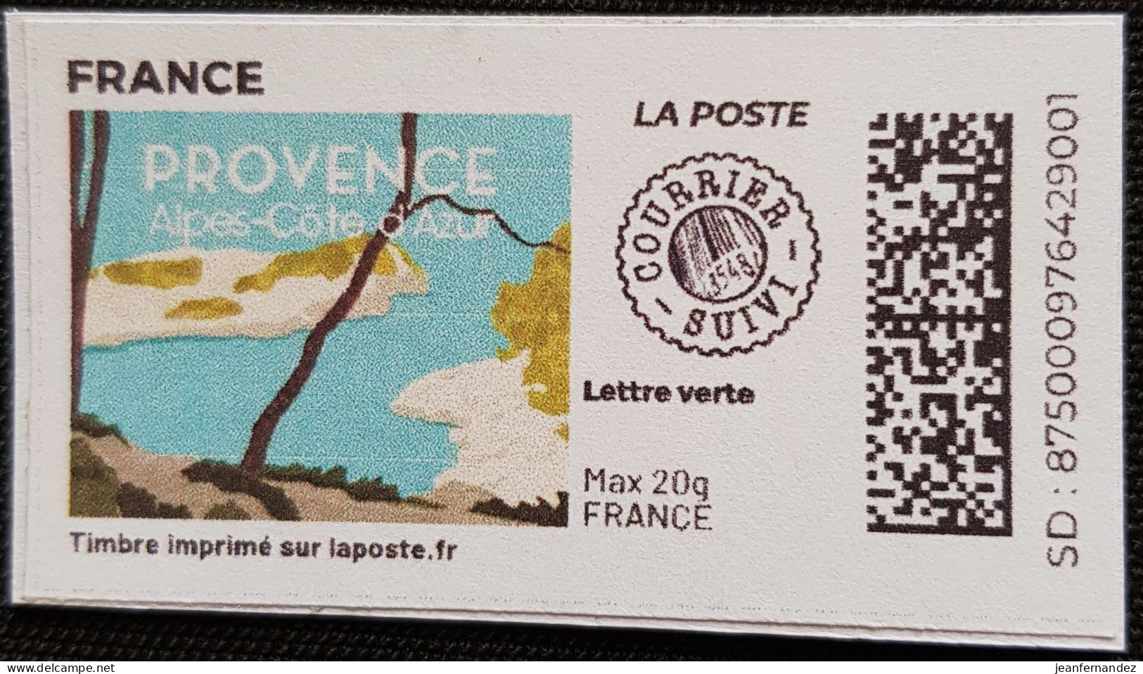 France > Personnalisés Région Provence - Printable Stamps (Montimbrenligne)