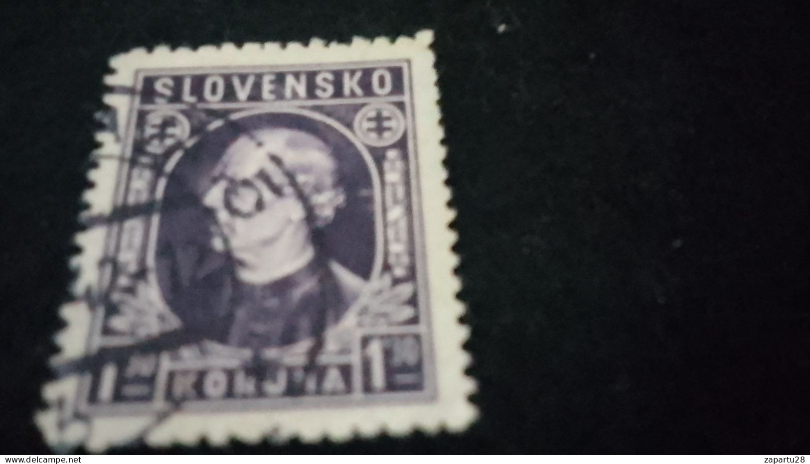 SLOVAKYA-    1939-45 --     1.30 KORUNA            DAMGALI - Used Stamps