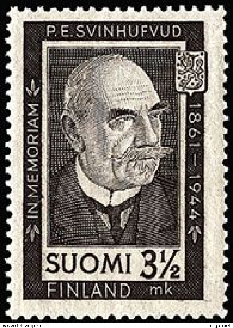 Finlandia 0276 ** MNH. 1944 - Unused Stamps
