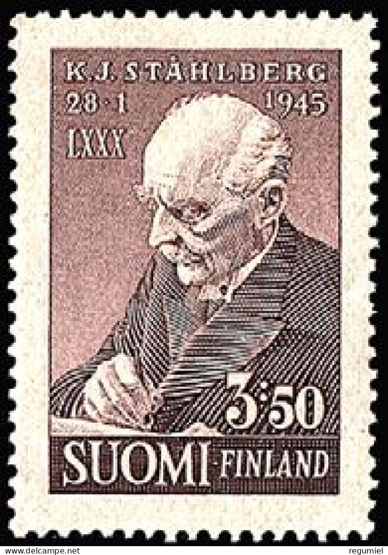 Finlandia 0287 (*) Sin Goma. 1945 - Nuevos