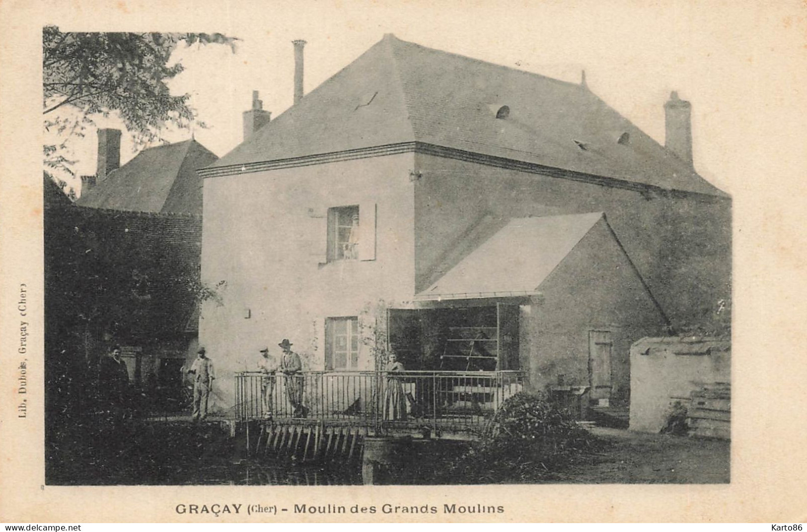 Graçay * Moulin Des Grands Moulins * Villageois - Graçay