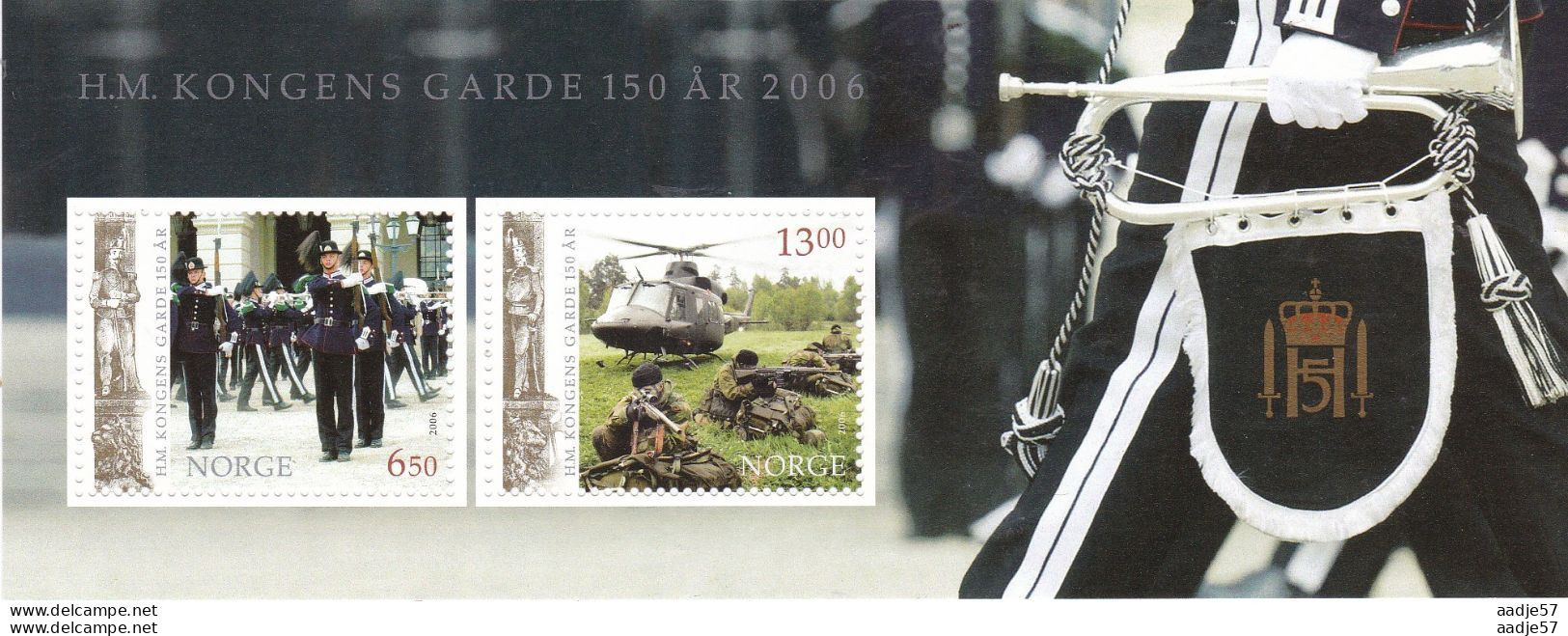 Noorwegen 2006 - Mi:BL 32, Yv:BL 33, Block - Royal Guard MNH** - Unused Stamps