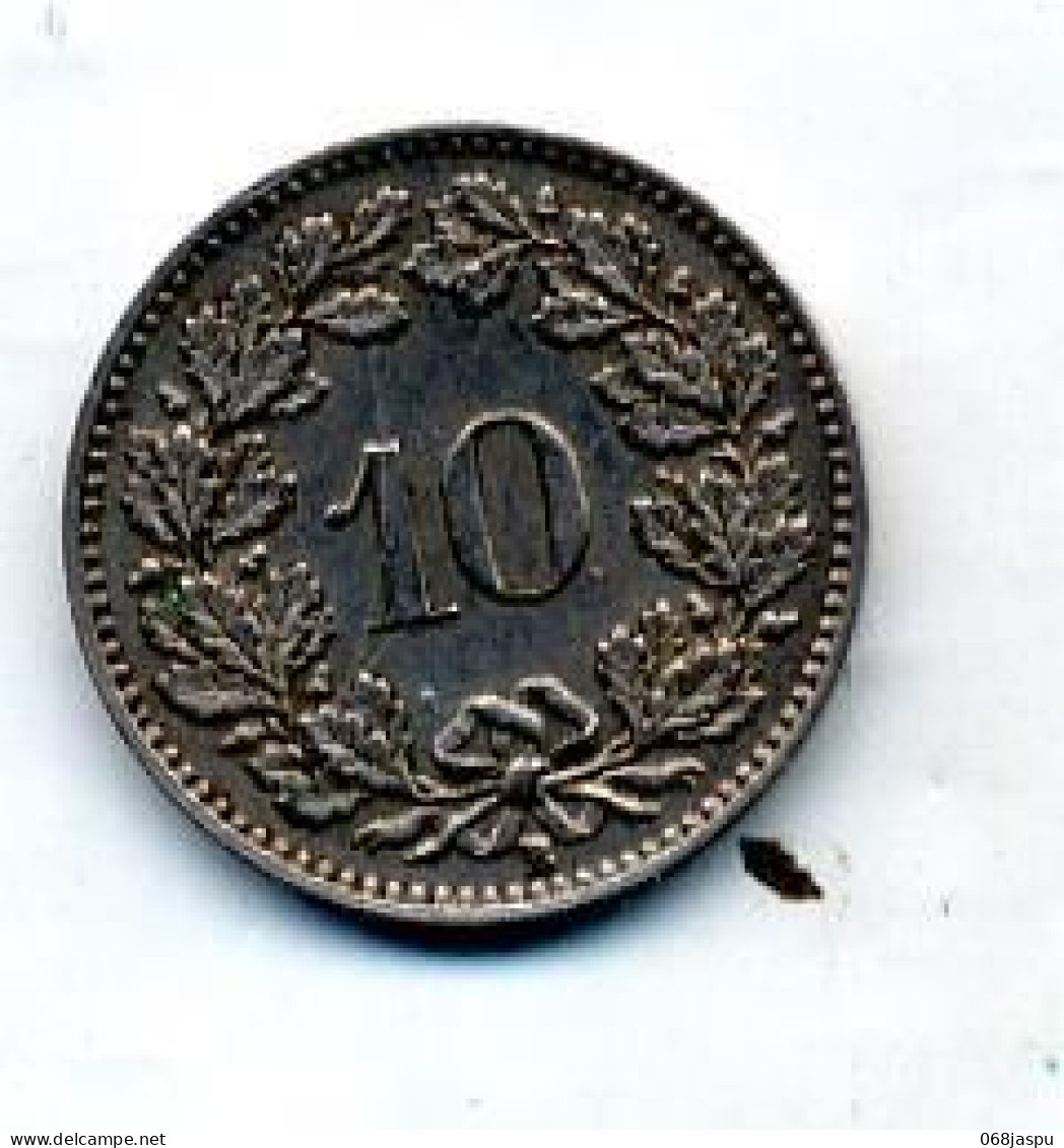 Piece 10 Centimes 1921 - 10 Centimes / Rappen