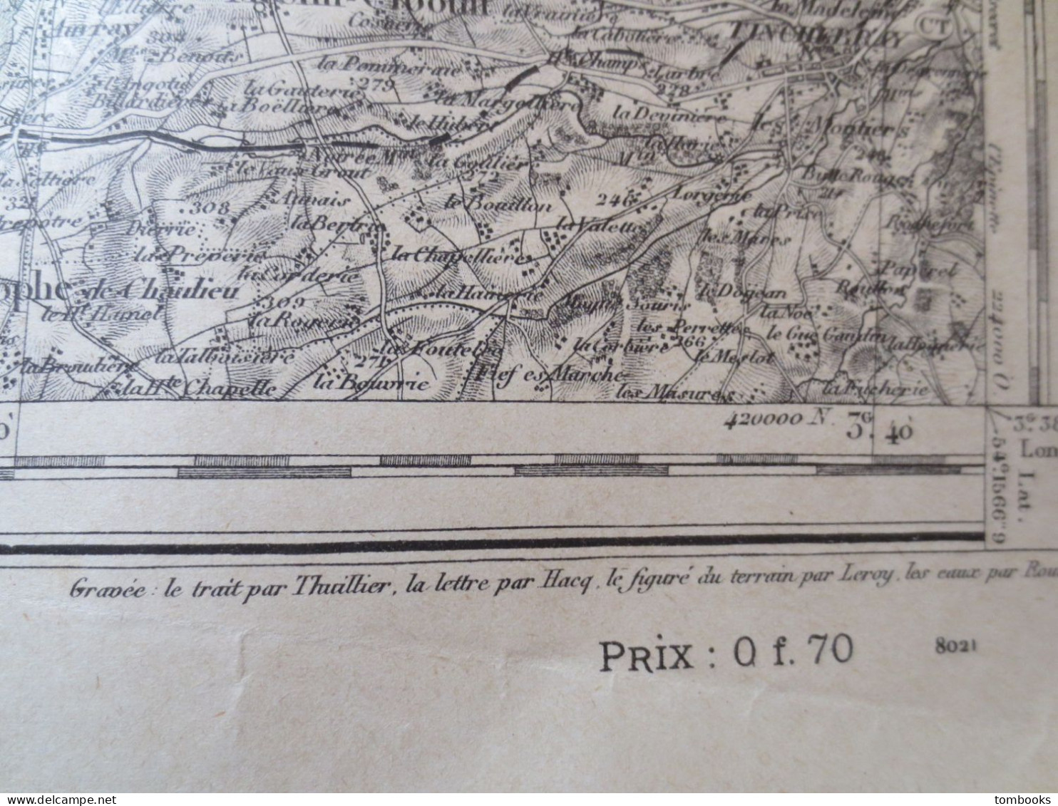 50 - Coutances - Ensemble De 4 Cartes Maritimes Et Terrestres - 1889 Levé 1910 - ABE - - Nautical Charts