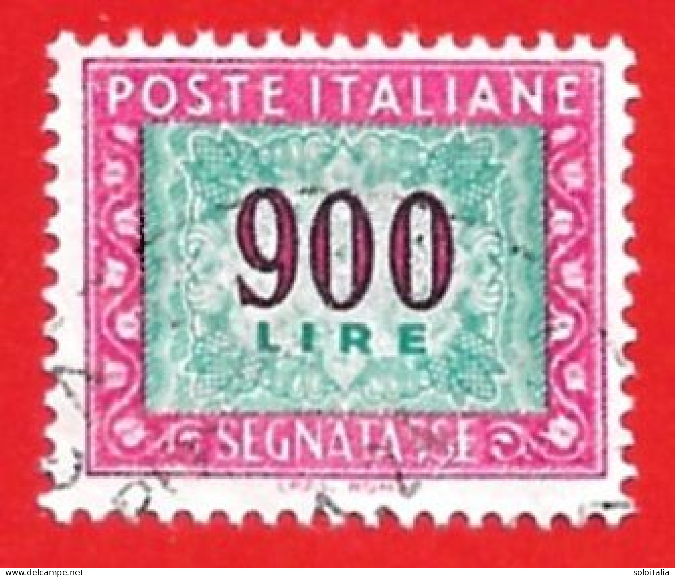 1984/00 (124) Segnatasse Lire 900 Usato (leggi Messaggio Del Venditore) - Strafport