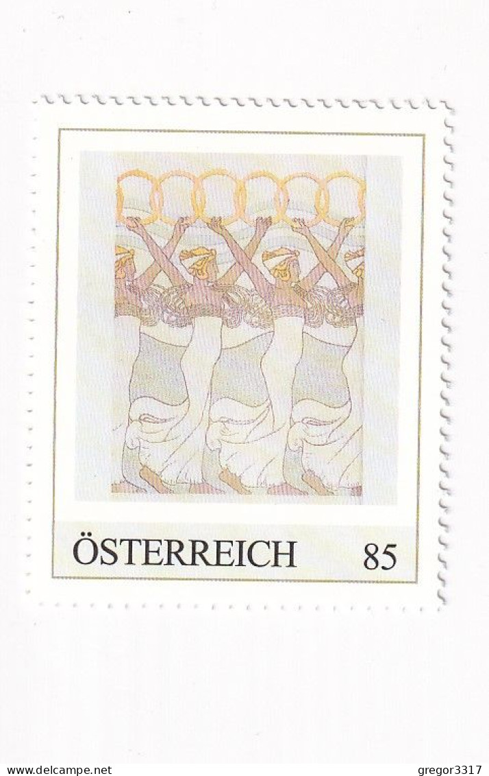 ÖSTERREICH - 125 Jahre SECESSION  - KOLOMAN MOSER - Die Reigen Kranzträgerinnen Personalisierte Briefmarke ** Postfrisch - Francobolli Personalizzati