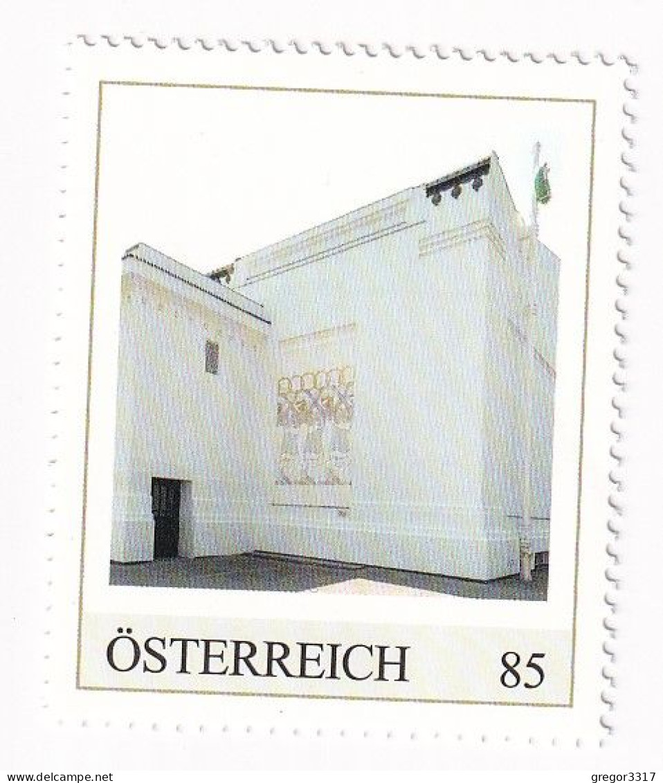 ÖSTERREICH - 125 Jahre SECESSION  - Rückwertige Fassade - Personalisierte Briefmarke ** Postfrisch - Francobolli Personalizzati