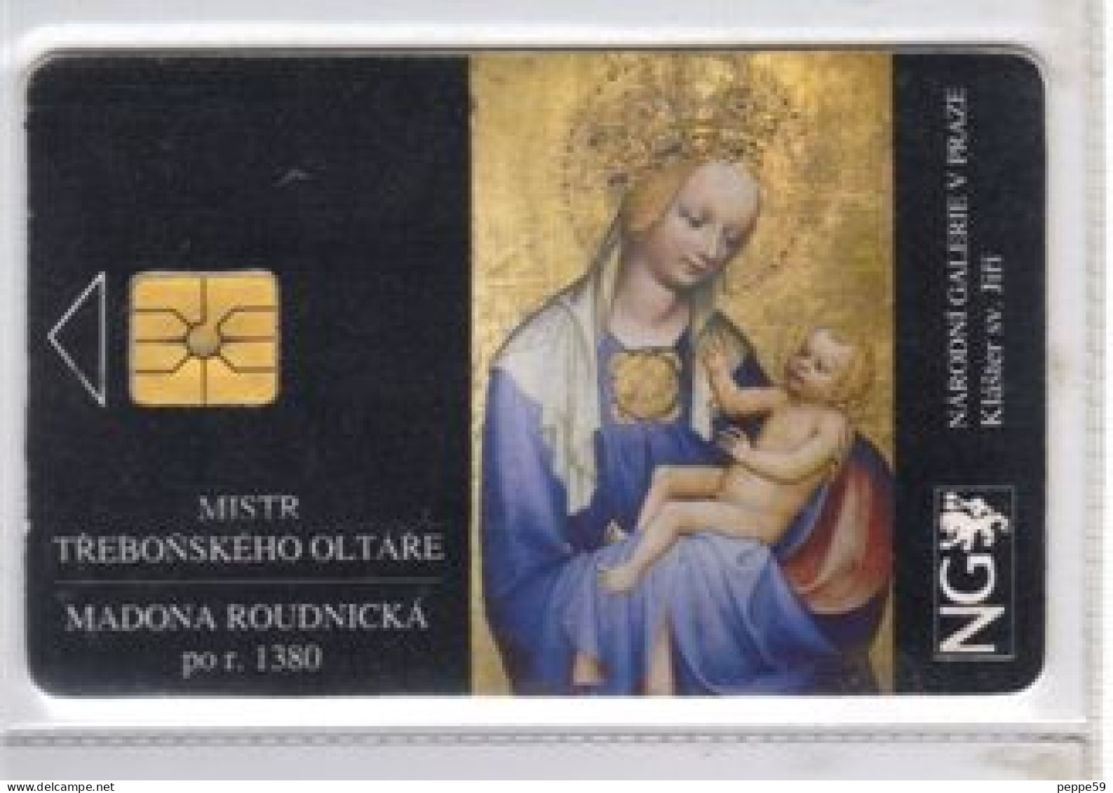 Carta Telefonica Rep. Ceca - Madonna  -  Carte Telefoniche@Scheda@Schede @Phonecards@Telecarte@Tel Efonkarte - Tsjechië