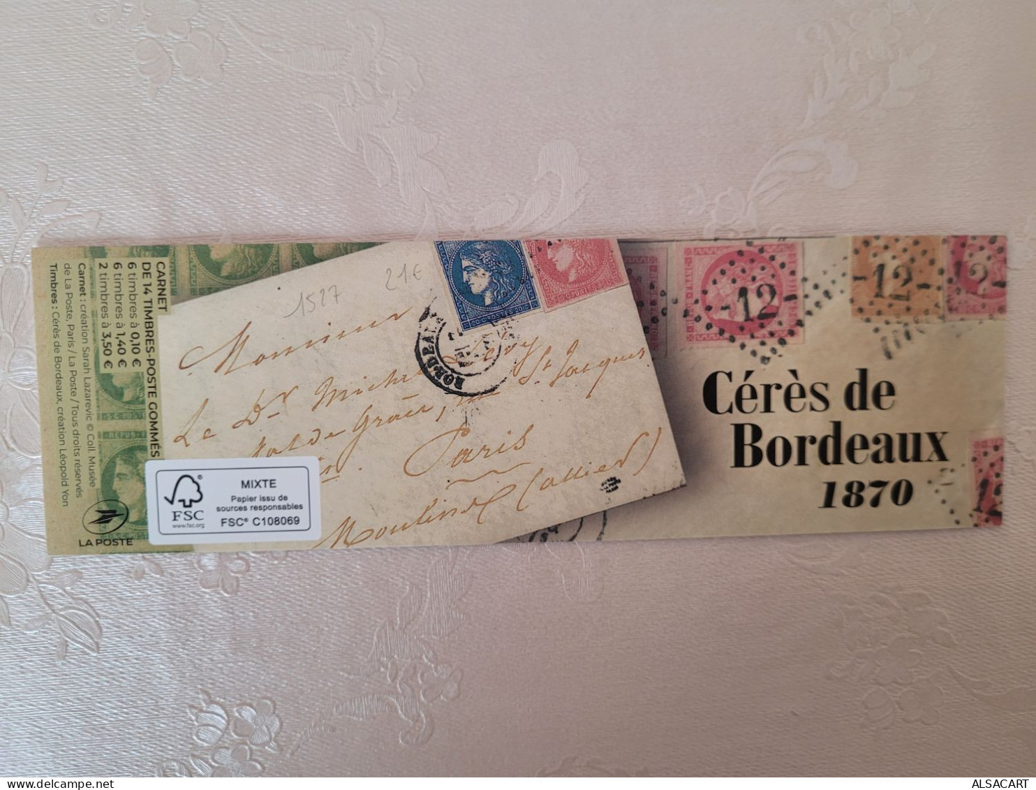 Carnet  Ceres De Bordeaux 1870 - Moderne : 1959-...