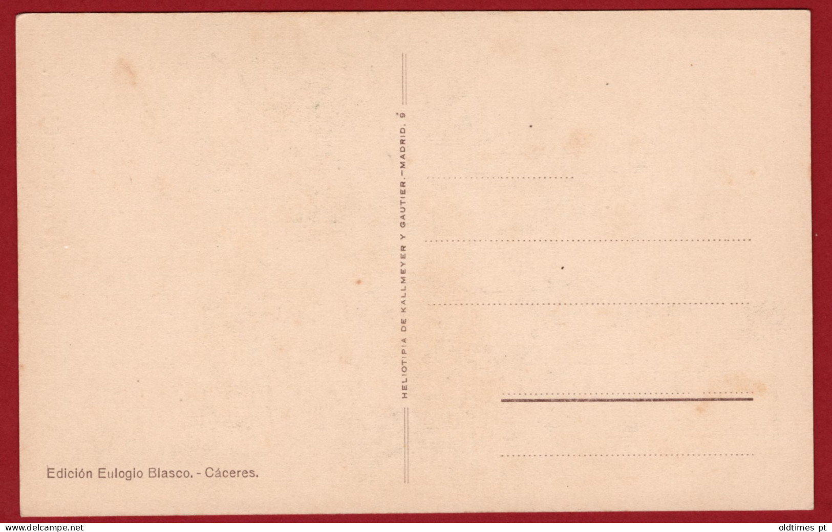 SPAIN - CÁCERES - NTRA SRA DE LA MONTANA - PATRONA DE CÁCERES - 20'S PC - Cáceres